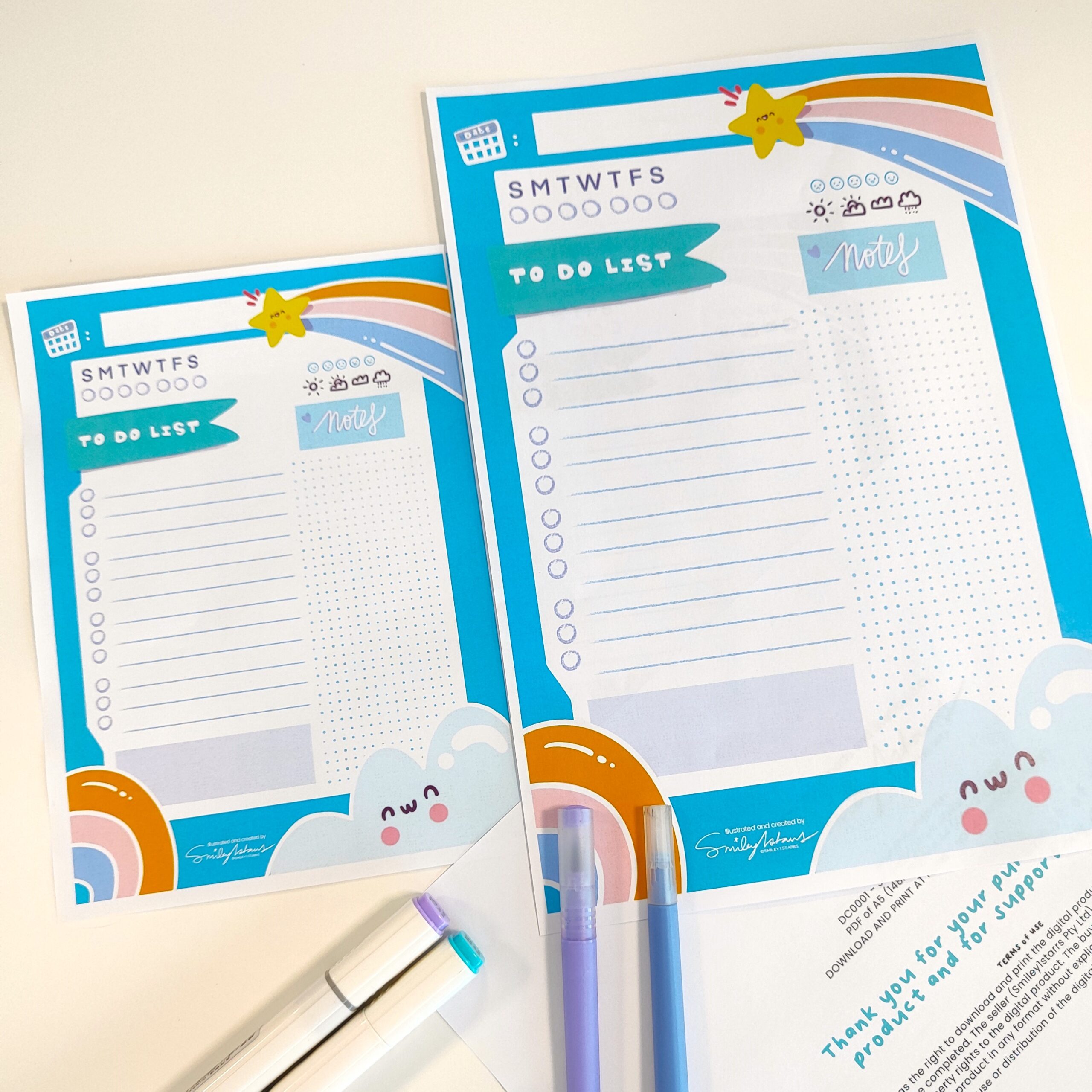 Starrs To do list digital download - Image 2