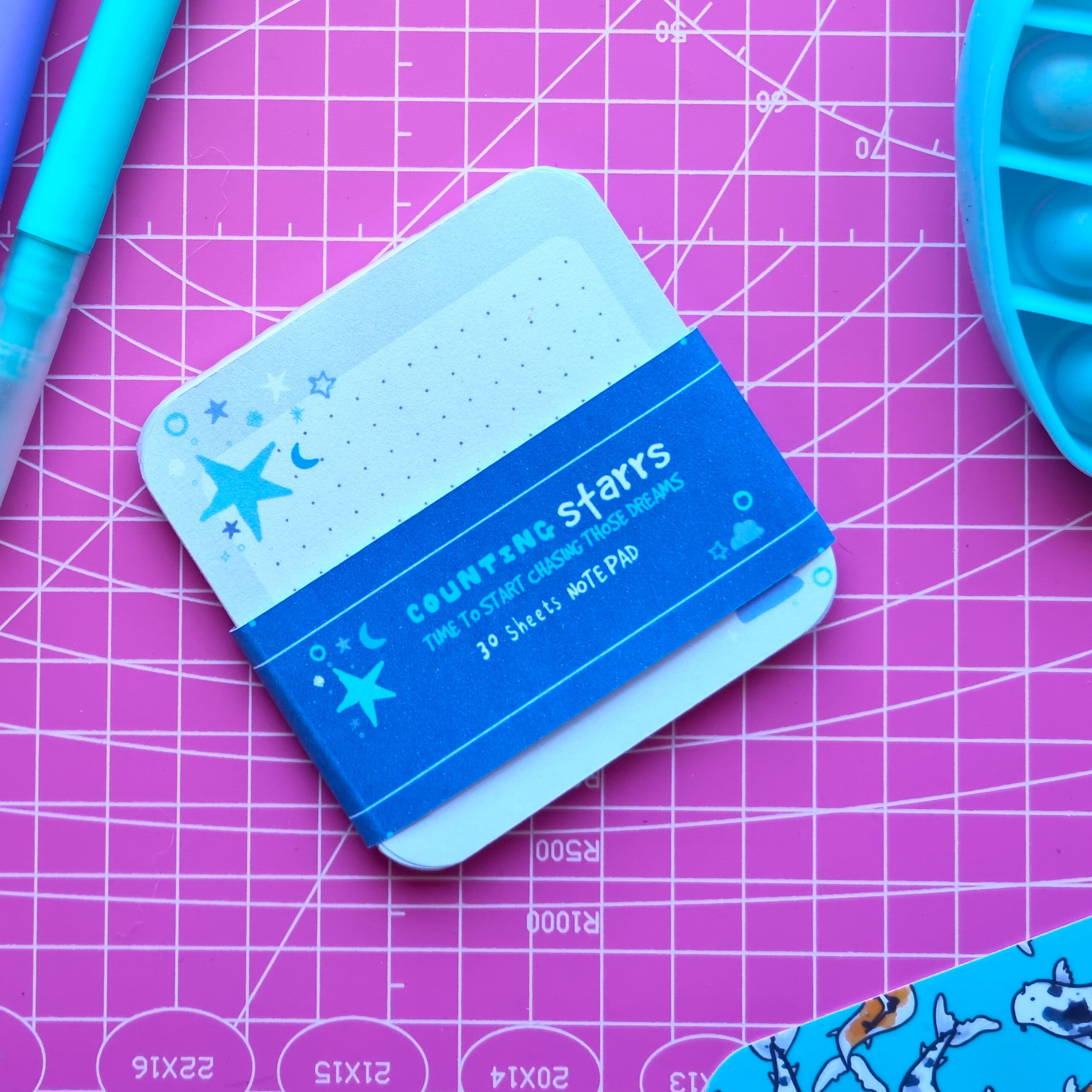 Counting stars 30 sheet notepad
