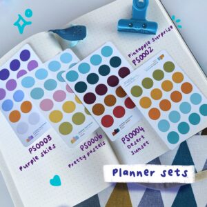 Planner Palette sticker sheets