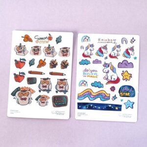Sticker sheets